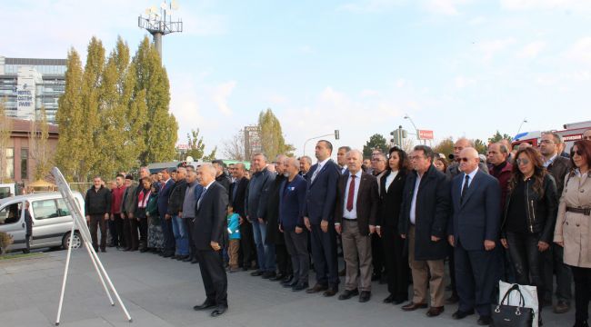 Ankaralı Sanayiciler Ulu Önder Atatürk’ü Andı