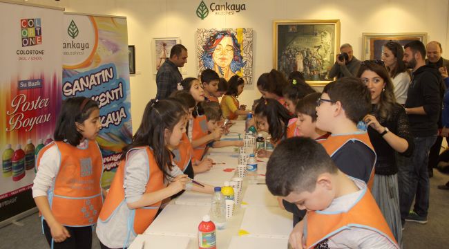Küçük Sanatçılar Artankara'da Hünerlerini Sergiledi