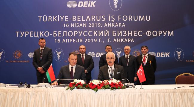 Ankara ve Belarus Arasında Ticari İşbirliği