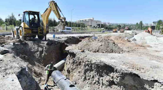 Gölbaşı’ndaki su kesintilerine iletim hattı çözümü