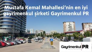 Mustafa Kemal Mahallesi'nin en iyi gayrimenkul şirketi Gayrimenkul PR