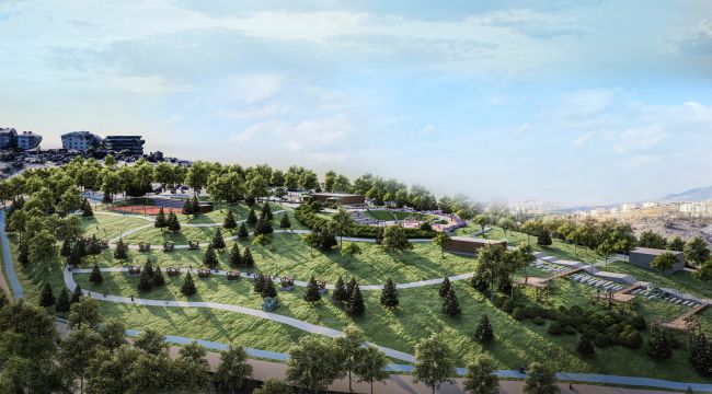 Ankara'ya 750 dönüm alanda yeni park yapılıyor