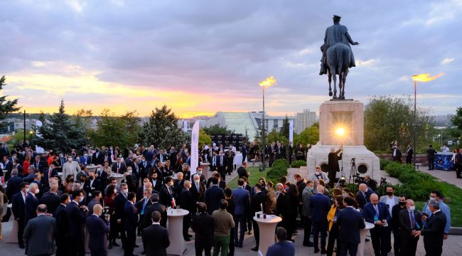 Ankara iş dünyası ve büyükelçiler bir araya geldi