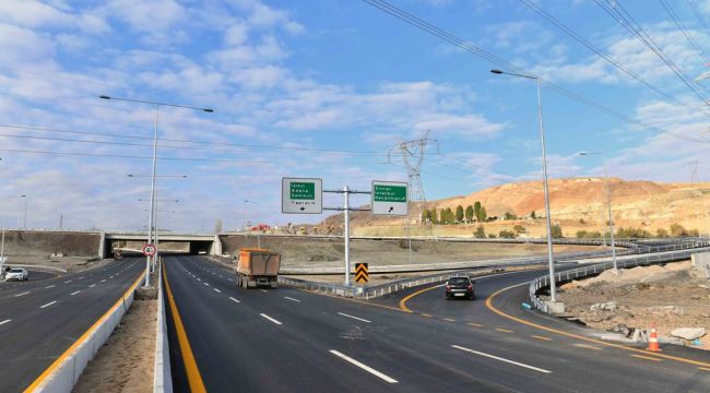 Bağlıca bulvarı-çevre yolu bağlantısı trafiğe açıldı