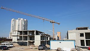 Bağlıca Öniz Yaşam Villaları inşaatı hızla ilerliyor