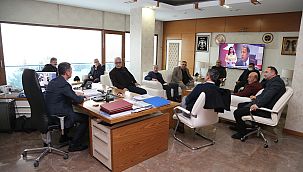 Başkan Şimşek hemşehri derneklerine projelerini anlattı