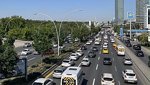 Ankara'da kişi başına 3,4 araç düşüyor