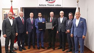 Birleşik Arap emirlikleri büyükelçisi ATO başkanı Baran’ı ziyaret etti