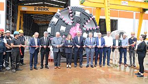 E-berk’in yeni tünel açma makinesi göreve hazır