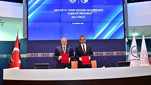 ASO ve MEB mesleki ve teknik eğitimde iş birliği yapacak