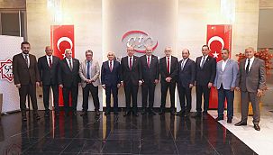 KKTC Cumhurbaşkanı Tatar ATO’yu ziyaret etti