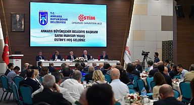 Ankaralı sanayiciler Belediye Başkanlarıyla buluştu