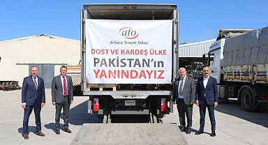 ATO’dan sel felaketinden etkilenen Pakistan’a yardım