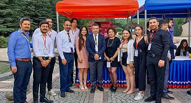 Bilkent Üniversitesinden İşbir Yatak’a teşekkür plaketi