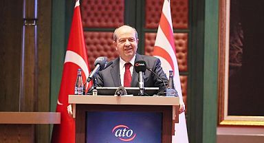 KKTC Cumhurbaşkanı Tatar, Ankara’da önemli mesajlar verdi