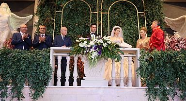 Gölbaşı Belediye Başkanı Ramazan Şimşek kızını evlendirdi