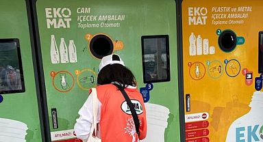 EKOMAT projesi ile 1 yılda 1,6 milyon atık