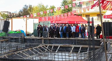 Keçiören’de Atatürk 100. Yıl kapalı spor salonu’nun temeli atıldı