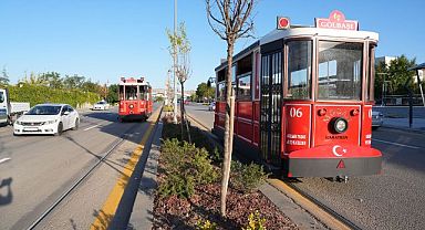 Gölbaşı’nda nostaljik tramvay seferlerine başladı
