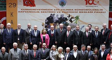 Hayvancılık sektörü ve zootekni mesleği paneli ATO’da yapıldı