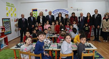 Ankara’da minik hamleler projesi ile satranç okul öncesine yayılıyor