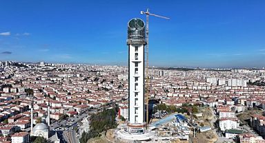 Atatürk Cumhuriyet kulesi’nde çalışmaların çoğu tamamlandı