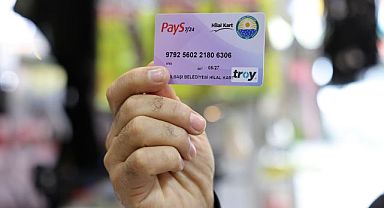 Gölbaşı belediyesi yerli ve milli troy sistemi kullanılan kartlara 1000 TL yatırdı