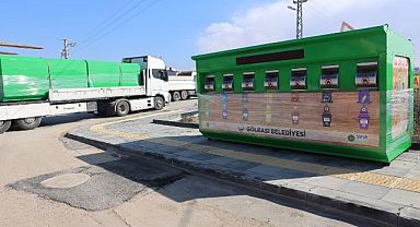 Mobil atık getirme merkezleri Gölbaşı’na yerleştirildi