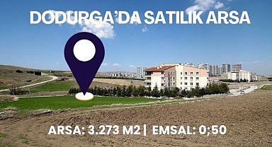 Çankaya Dodurga'da 3.273 m2 5 katlı konut imarlı arsa