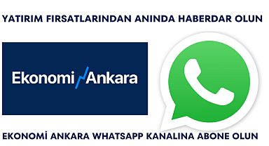 Ekonomi Ankara whatsapp kanalında yatırım fırsatlarından anında haberdar olabilirsiniz