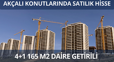 Ankara Akçalı kooperatifinde daire getirili satılık hisse