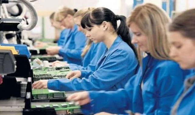 Ücretli çalışan sayısı yıllık yüzde 1,2 arttı