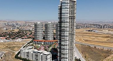 İncek Prestij sitesinde insanlar evlerinde mahsur kaldı