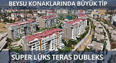 Beysu Konakları sitesinde satılık teras dubleks