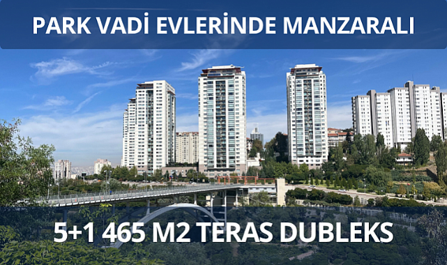 Dikmen vadisi park vadi evlerinde kiralık teras dubleks