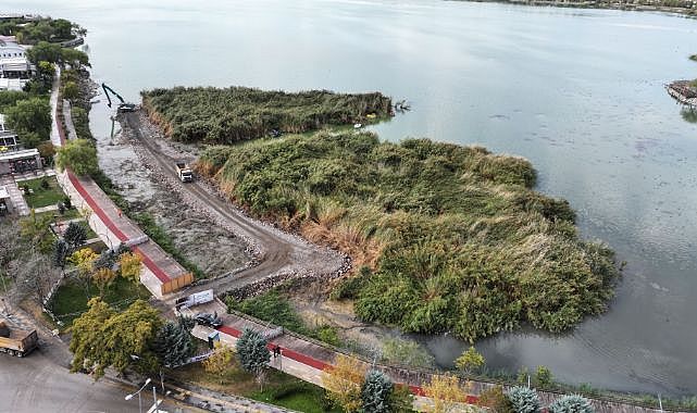 Mogan Gölü’nde 2. Etap temizlik çalışmaları başladı