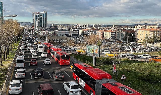 Ankara’da trafiğe kayıtlı araç sayısı 3 milyona yaklaştı