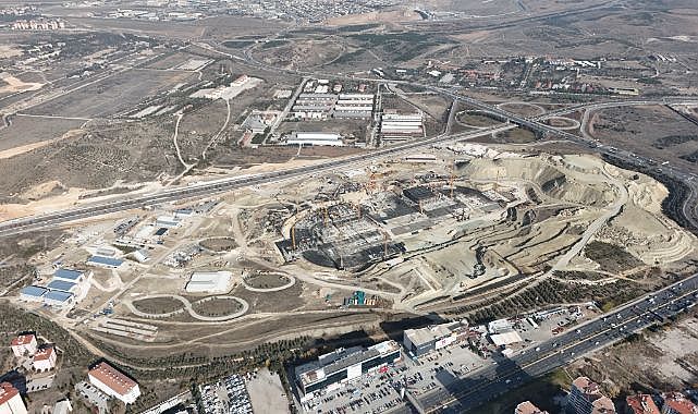 Dışişleri Bakanlığının yeni yerleşkesi inşaatı hızla ilerliyor