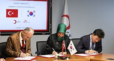 Kızılay ile Kore'nin en büyük gruplarından SK, Ankara'da ilaç üretim tesisi kuruyor