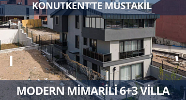 Konutkent'te yaşam planı çok tasarlanmış lüks villa