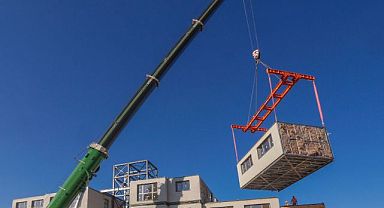 Modüler inşa teknikleri proje maliyetini azaltıyor