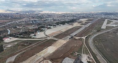 Ankara VIP havalimanı inşaatı ilerliyor