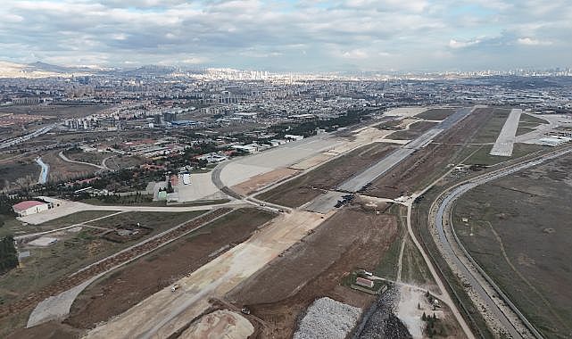 Ankara VIP havalimanı inşaatı ilerliyor