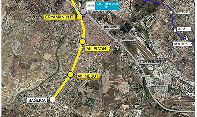 Çayyolu-Etimesgut-Sincan metro bağlantı hattı imar planları onaylandı