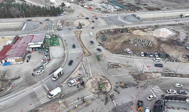 Ankara Belediyesi Yaşamkent kavşağını yeniden düzenliyor