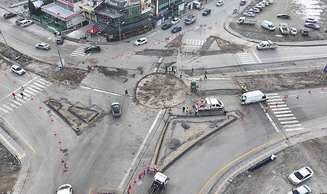 Ankara Belediyesi Yaşamkent kavşağını yeniden düzenliyor