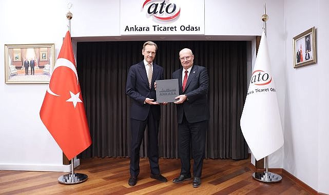 Belçika Büyükelçisi Van De Velde, ATO’da