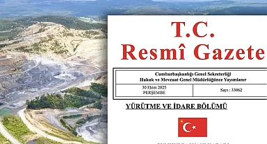 Yeni maden rehabilitasyon yönetmeliği yayımlandı