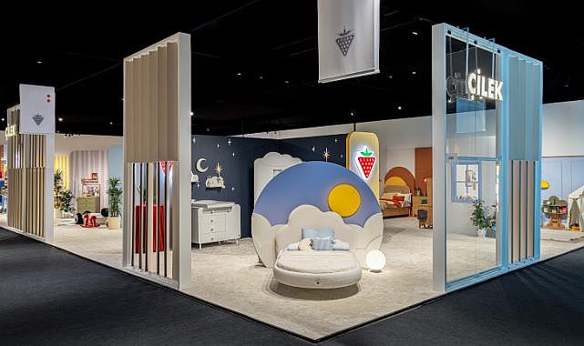 Çilek’in tasarımları uluslararası fuarların odak noktası oldu