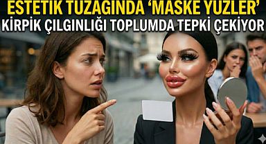 Fabrika çıkışlı yapay suratlar toplumda itici algı oluşturuyor